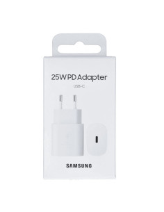 Samsung chargeur secteur ultra rapide USB-C (25W) - Blanc...