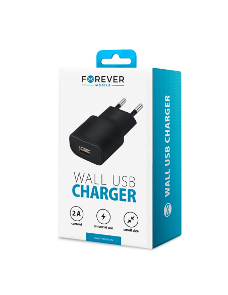 Adaptateur secteur 1xUSB 2A-10W-TC-01-Forever