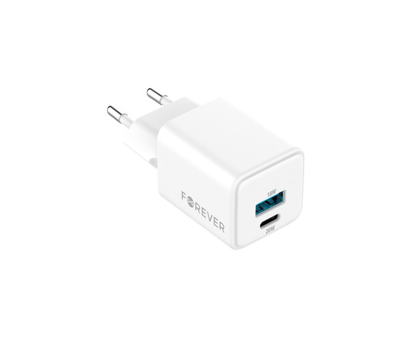 Adaptateur Chargeur secteur 1XUSB-C 1XUSB - GaN...