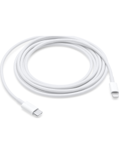 USB-C to lightning cable (2 m) White