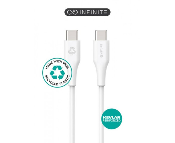 INFINITE USB-C to USB-C Cable , 1m White....