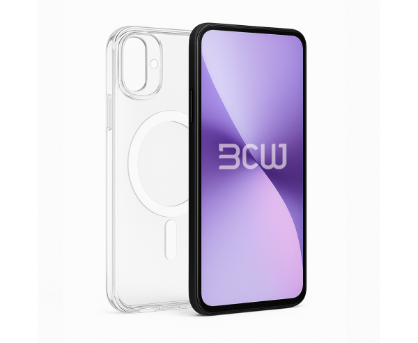 BCW Coque transparente MagSafe Galaxy S25 Plus