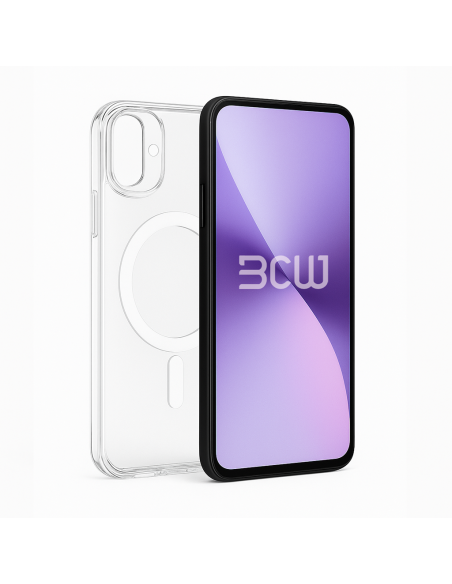 BCW Coque transparente MagSafe Galaxy S25 Plus