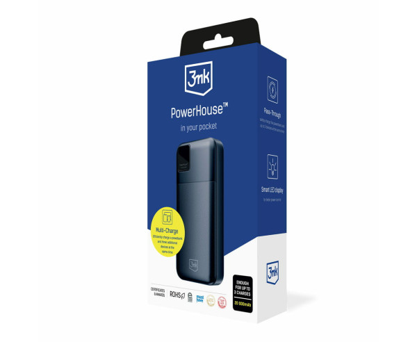 Batterie de secours 20000mAh   PowerHouse 22.5W...