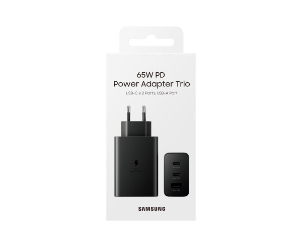 Chargeur rapide Samsung 65W Trio