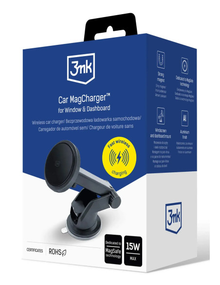 chargeur d'appareils mobiles Smartphone Noir USB Recharge sans fil Charge rapide
