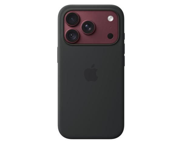 Apple iPhone 18 Pro Silicone Case MS Black
