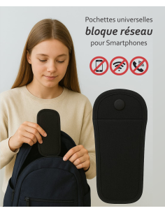 BCW - Pochette universelle bloque réseau pour Smartphones